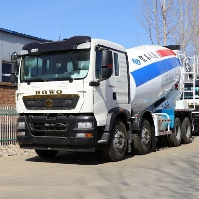 7.98 Quadratbetonmischer mit 6x4 8x4 Fahrwerk Sinotruk HOWO TX 350 PS Dieselkraftstoff