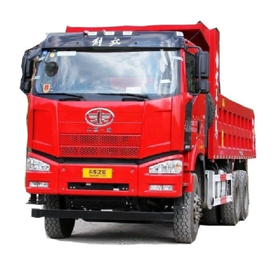 10 Reifennummer FAW Jiefang J6P Schwerlastwagen Südwestversion 370 PS 6X4 6,4 Meter Dump Truck