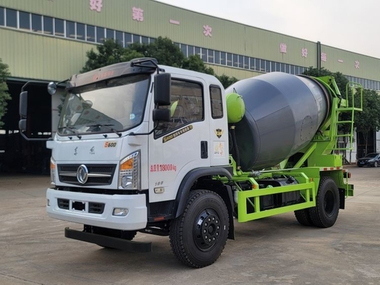 6 Quadrat 4x2 Antrieb Kleiner Betonmischwagen mit 95 kW Leistung
