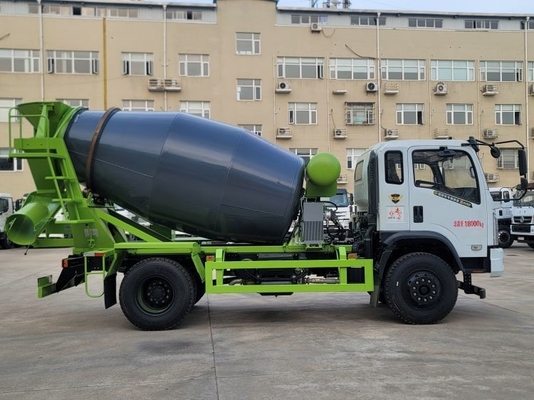 6 Quadrat 4x2 Antrieb Kleiner Betonmischwagen mit 95 kW Leistung