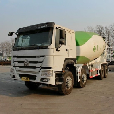 9.726L Motorkapazität Nationaler Schwerlastwagen HOWO 8X4 Betonmischer für Sie