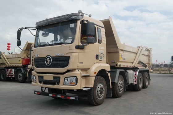 Shacman Delong M3000 8X4 5,8 m-Dump Trucks mit 5,6 * 2,3 * 0,9 m-Frachtbehälter