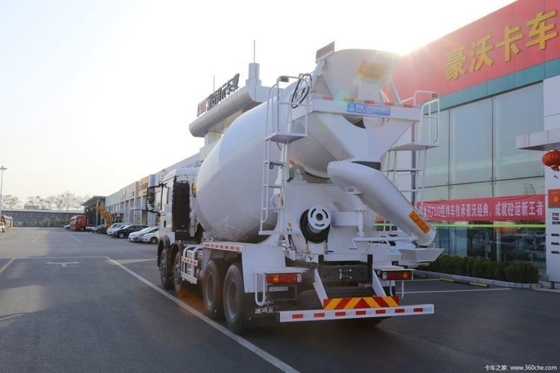 Boutique 340HP HOWO T5G 8X4 7,7 Quadrat Betonmischfahrzeug für Landmärkte