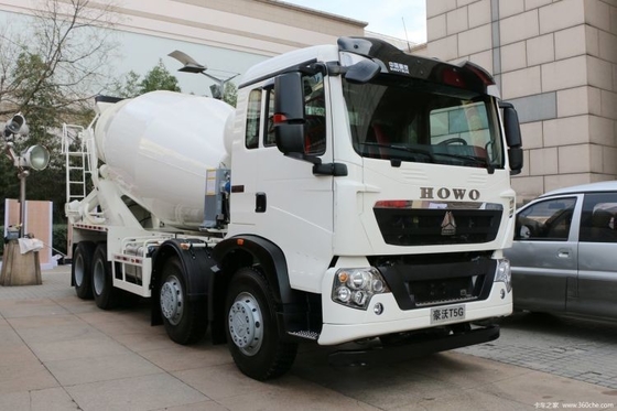 HOWO T5G 340HP 8X4 Quadratbetonmischer mit Euro 2/3/4/5 Emissionsstandard