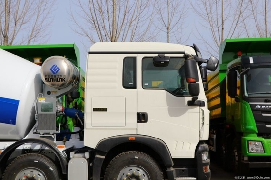 7.98 Quadratbetonmischer mit 6x4 8x4 Fahrwerk Sinotruk HOWO TX 350 PS Dieselkraftstoff