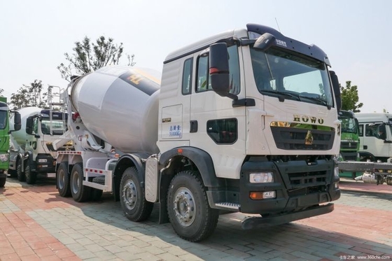 Zusammengestellte 8X4 7,8m3 HOWO TX 350HP Betonmischfahrzeuge für den schweren Bau