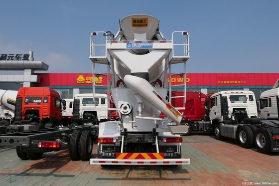 Zusammengestellte 8X4 7,8m3 HOWO TX 350HP Betonmischfahrzeuge für den schweren Bau