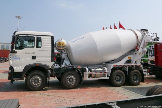 Zusammengestellte 8X4 7,8m3 HOWO TX 350HP Betonmischfahrzeuge für den schweren Bau