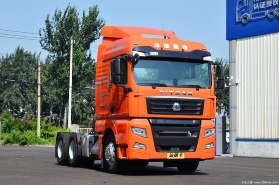 510 PS 440 PS 6X4 4X2 Nationaler Schwerlastwagen Gebrauchtes Spezialfahrzeug Shan Deka SITRAK G7 Traktor