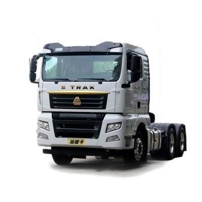 Warm gebraucht SinotruK SITRAK C7H 440HP 6X4 8X4 Traktorkopf mit 2 Passagiersitzen