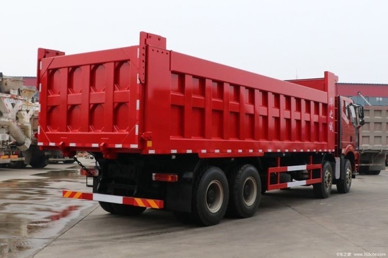 FAW Jiefang J6P Schwerlastwagen 500 PS 8X4 8m Dump Truck mit Kraftstoffbehälter 300-400L