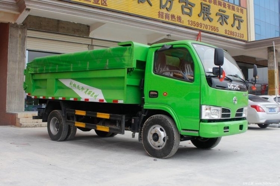 23 Dongfeng Frica F7 95 PS 4X2 6x4 4,2 m Müll-Dump Truck 0 km Berührungsbildschirm Ja Zylinder 4