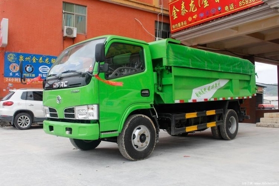 23 Dongfeng Frica F7 95 PS 4X2 6x4 4,2 m Müll-Dump Truck 0 km Berührungsbildschirm Ja Zylinder 4