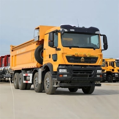 ABS-ausgestatteter nationaler Schwerlastwagen HOWO TX Dump Truck 458 PS und Kilometerlänge 0