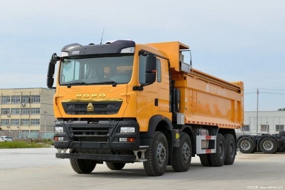 ABS-ausgestatteter nationaler Schwerlastwagen HOWO TX Dump Truck 458 PS und Kilometerlänge 0