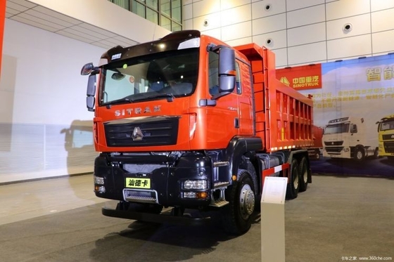 400 PS Sinotruck Shandeka SITRAK C7H 6X4 8x4 4x2 5.6m Dump Truck mit Handgetriebe