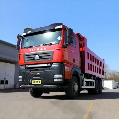 Marktsegment Diesel Brennstoff Typ Nationaler Schwerlastwagen Shandeka SITRAK G7 6X4 Dump Truck
