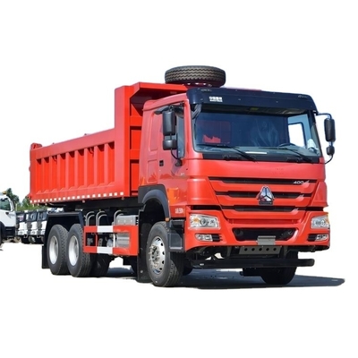 Gebrauchtes nationales Schwerlastfahrzeug HOWOV7 6X4 6m Dump Truck ACC Cruise Control und garantiert