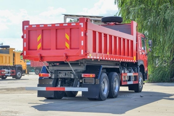 Gebrauchtes nationales Schwerlastfahrzeug HOWOV7 6X4 6m Dump Truck ACC Cruise Control und garantiert
