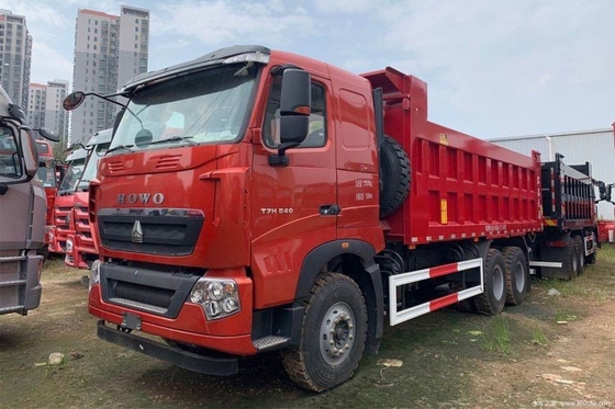 31-40T Kapazität Nationaler Schwerlastwagen HOWO TH7 6X4 6 Meter Dump Truck mit 510 PS