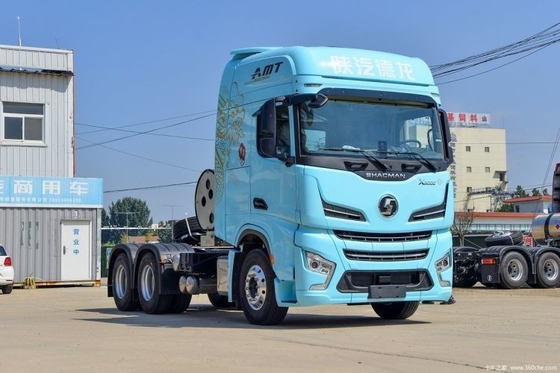 Shaanxi Qi Delong X6000 4*2 6*6 6*4 371 375 CNG-LNG-Traktionsfahrzeug mit Getriebe