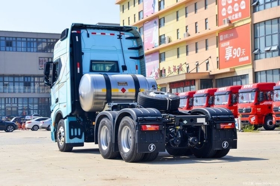 Shaanxi Qi Delong X6000 4*2 6*6 6*4 371 375 CNG-LNG-Traktionsfahrzeug mit Getriebe