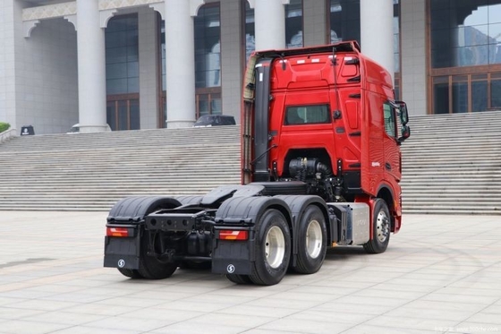 Shaanxi Qi Delong X6000 6X4 4X2 6X2 CNG-LNG-Traktor mit ABS und normaler Geschwindigkeitsregelung