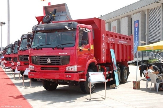 Multimedia-System Nationale Schwerlastwagen Gebraucht HOWO 6X4 371HP Umwelt Dump Truck