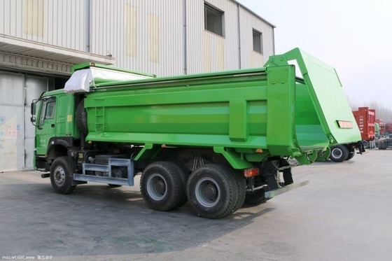 Multimedia-System Nationale Schwerlastwagen Gebraucht HOWO 6X4 371HP Umwelt Dump Truck