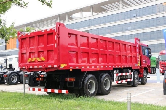 Delong X3000 8X4 6x4 8,4m Dump Truck Automatische Klimaanlage Motor Kapazität 8L
