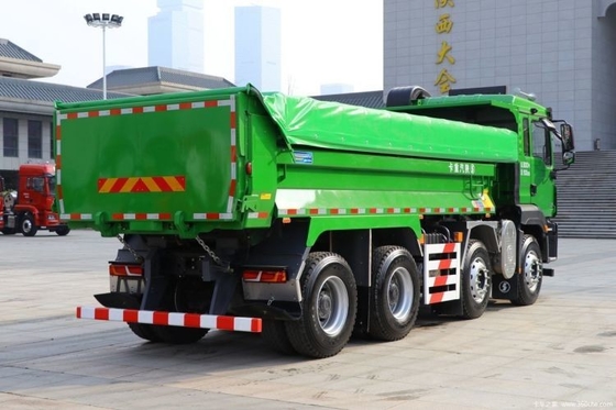 Shaanxi Automobile Schwerlastwagen Gebraucht Delong M3000S 6x4 8X4 371 PS Dump Truck mit 12 Reifen