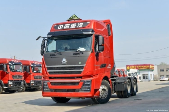 6 Zylinder HOWO TH7 4*2 6*4 Traktor CHG LNG Lkw-Kopf für Gefahrguttransport