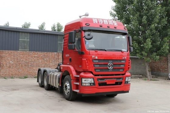 Luftfederung Shaanxi Automobile Xanta X3 Leichtgewicht 420 PS 6X4 Traktionsfahrzeugkopf