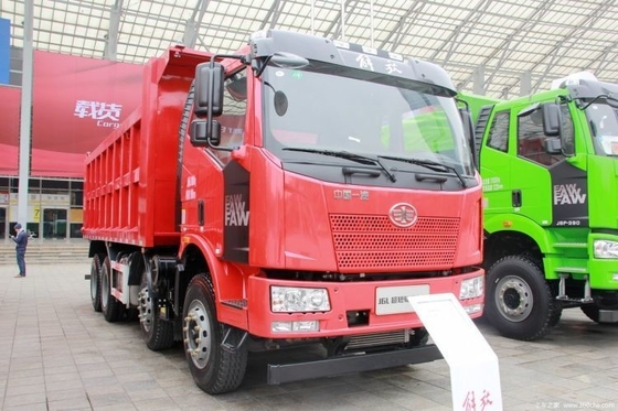 Hot FAW Jiefang J6L Schwerlastwagen 350 PS 8X4 6X4 375 PS Dump Truck mit 360° Rückkamera