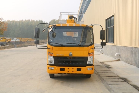 150 PS Gebraucht Boutique Howo 16-30 m Luftarbeitswagen mit Lkw-Kran