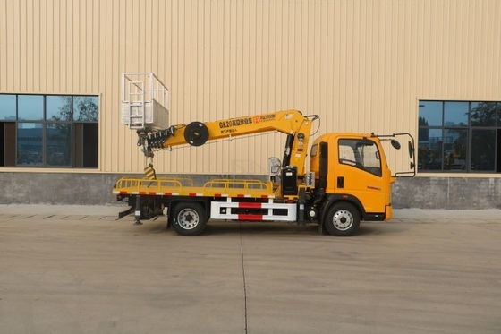 150 PS Gebraucht Boutique Howo 16-30 m Luftarbeitswagen mit Lkw-Kran