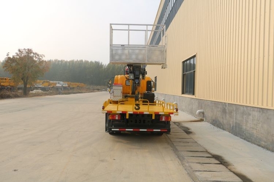 150 PS Gebraucht Boutique Howo 16-30 m Luftarbeitswagen mit Lkw-Kran