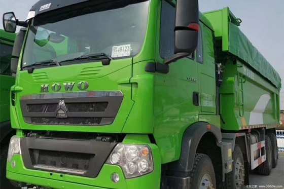 Nationaler Schwerlastwagen HOWO TX 8X4 Dump Truck 350 PS 371 PS 0 km mit Rückwärtsverschiebungsnummer 2