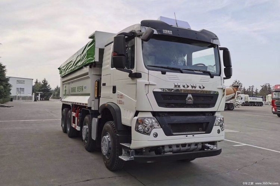 Nationaler Schwerlastwagen HOWO TX 8X4 Dump Truck 350 PS 371 PS 0 km mit Rückwärtsverschiebungsnummer 2