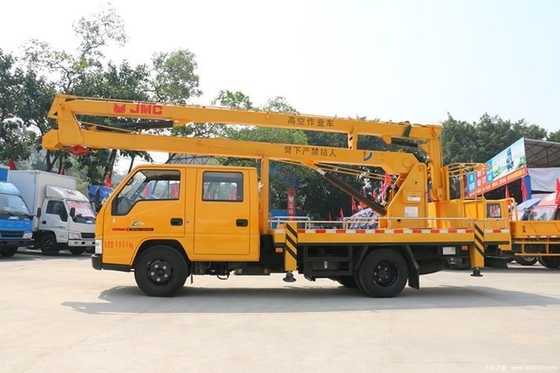16M-30M Diesel-Kran-Truck mit Handgetriebe Klapparm Luftarbeitswagen