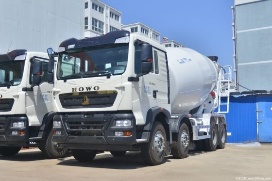 14000 Kg Popular SinotruK HOWO TX 340 PS 8X4 7.5 Quadrat Betonmischer