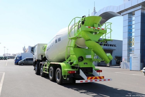 Kundenanforderung Wählen Sie Hot Auman GTL 360HP 8X4 7,7 Quadrat Betonmischfahrzeug