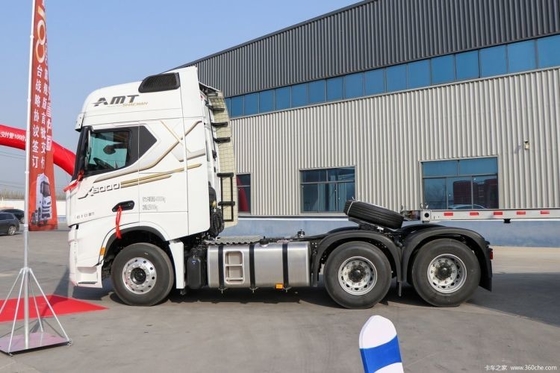 Shaanxi Automobile Heavy Cardron X6000 610 PS 6X4 LNG Traktor LKW Kopf mit ABS bei einem