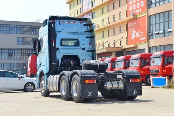 6.88*2.55*3.84 Shaanxi Automobile Heavy Cadron X5000S 420PS 6X4 Traktionsfahrzeugkopf