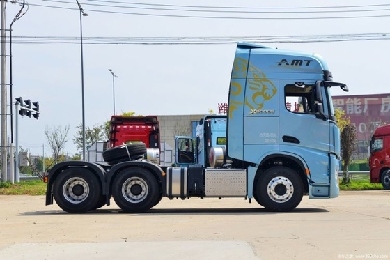6.88*2.55*3.84 Shaanxi Automobile Heavy Cadron X5000S 420PS 6X4 Traktionsfahrzeugkopf