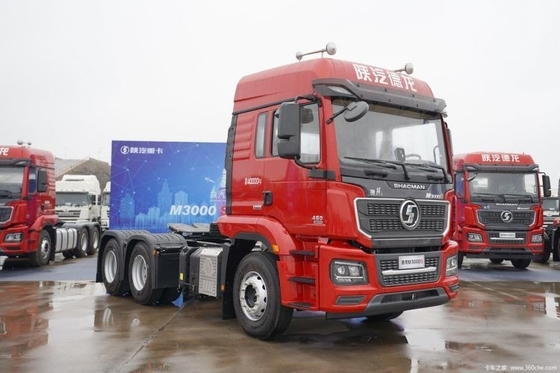 Shaanxi Automobile M3000S 6X4 Traktionsfahrzeugkopf 460 PS ESC ≥ 600 L Kraftstoffbehälter