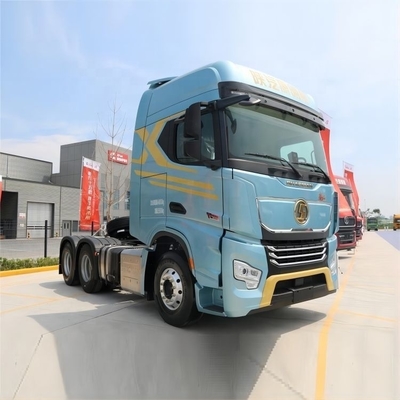 Shaanxi Automobile Cummins Longchamp 660 PS 6X4 Traktionsfahrzeugkopf mit maximalem Drehmoment