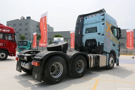 Shaanxi Automobile Cummins Longchamp 660 PS 6X4 Traktionsfahrzeugkopf mit maximalem Drehmoment