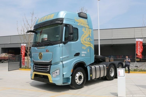 Shaanxi Automobile Cummins Longchamp 660 PS 6X4 Traktionsfahrzeugkopf mit maximalem Drehmoment