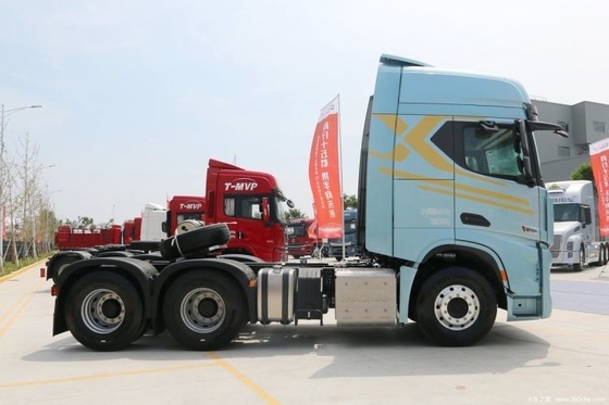 Shaanxi Automobile Cummins Longchamp 660 PS 6X4 Traktionsfahrzeugkopf mit maximalem Drehmoment